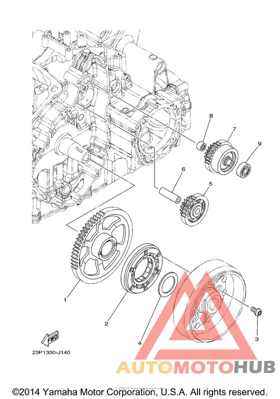 Муфта стартера
