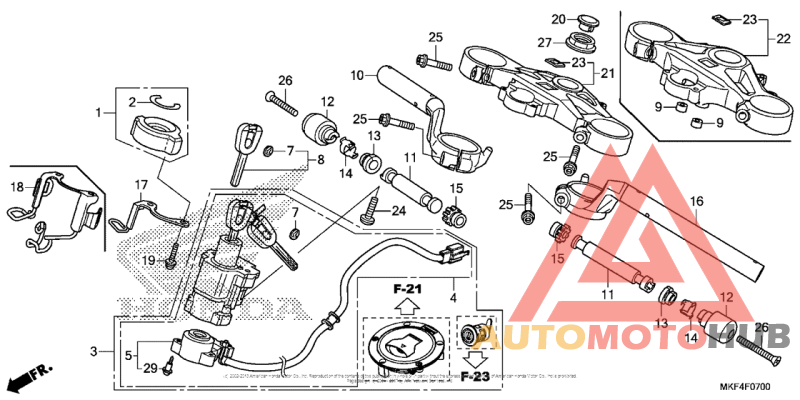 Handlebar + Top Bridge