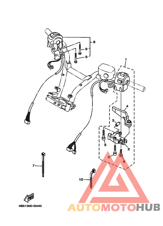 Handle switch & lever