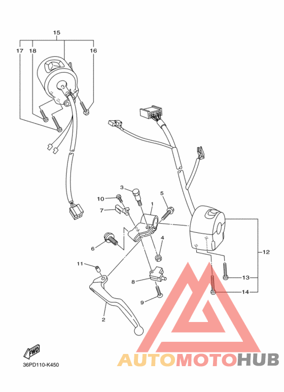 Handle switch & lever