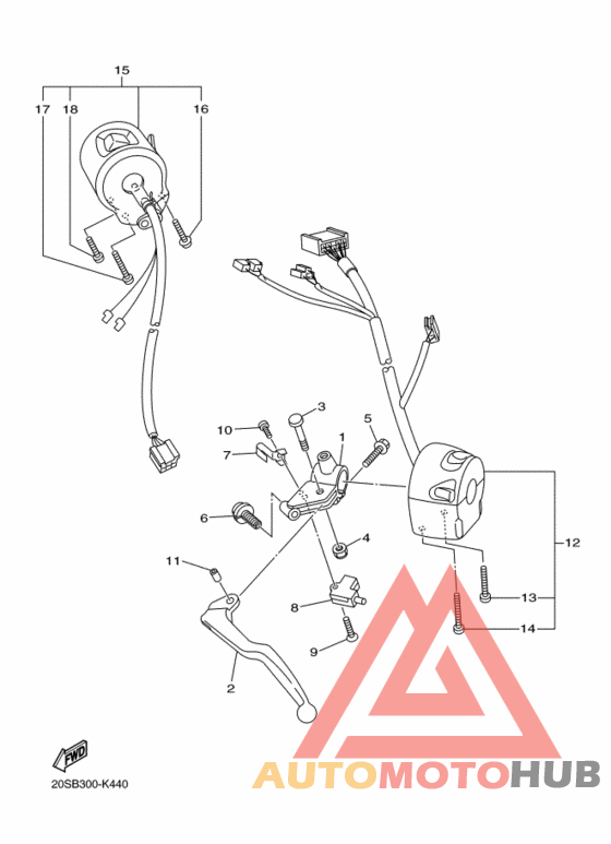 Handle switch & lever