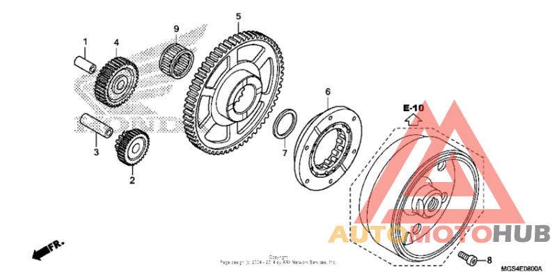 Муфта стартера