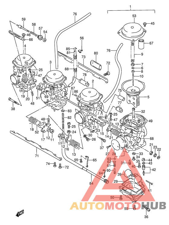Carburetor assy