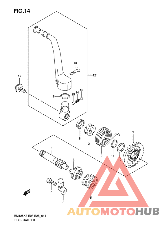 Ножной стартер
