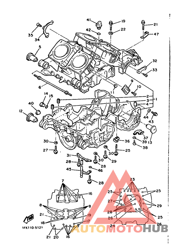 Картер двигателя