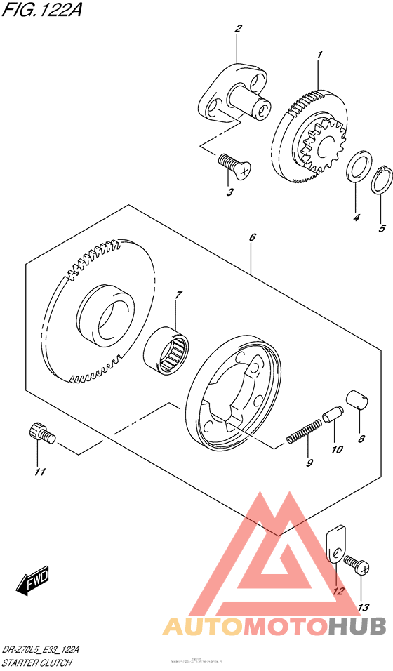 Муфта стартера
