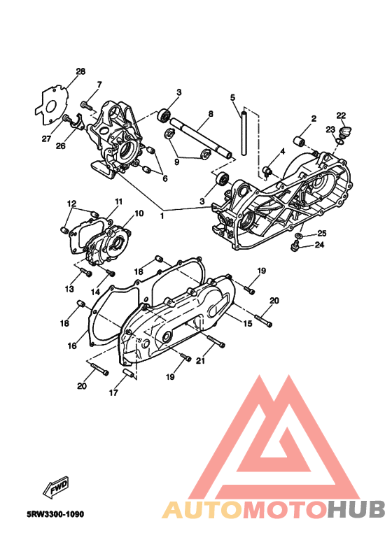 Картер двигателя
