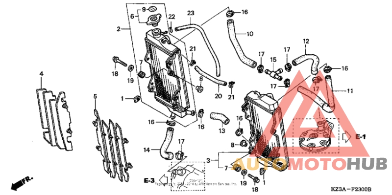 Radiator ('02-'04)