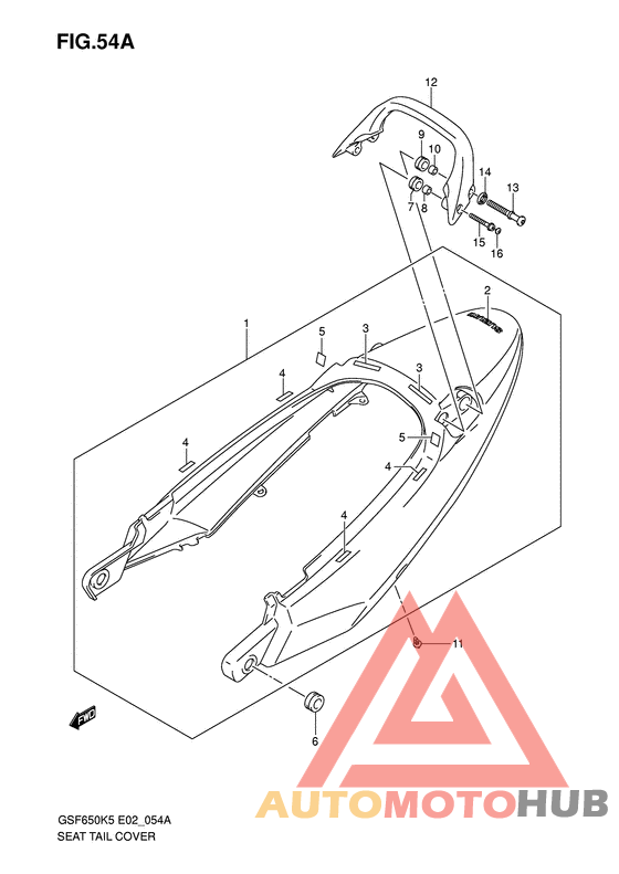 Обтекатель сидения