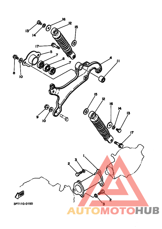 Rear arm.suspension