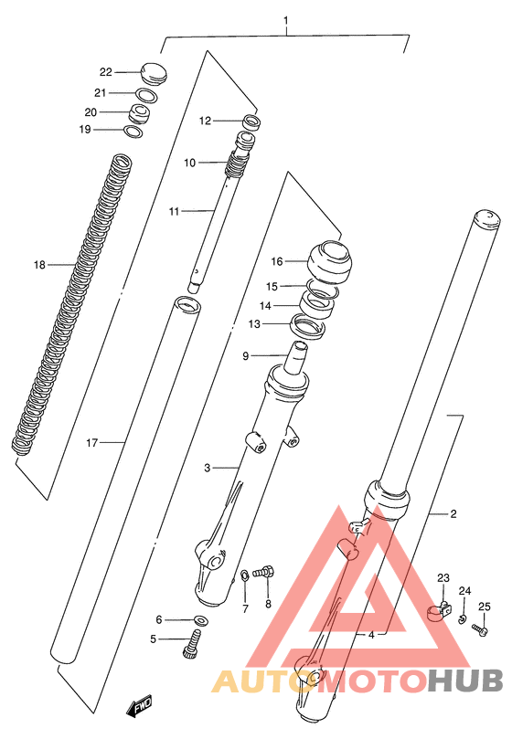 Передняя вилка