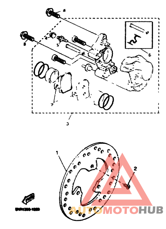 Задний суппорт