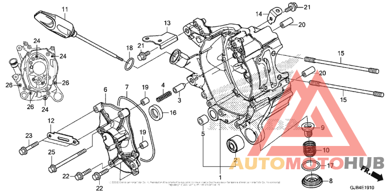 Картер правый
