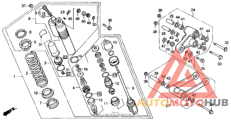 Shock absorber 89