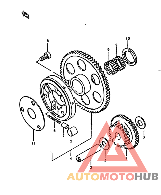 Муфта стартера
