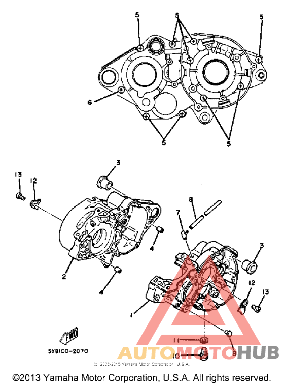 Картер двигателя
