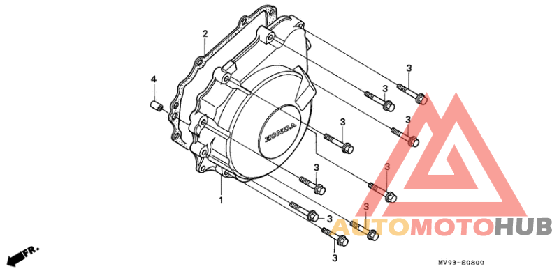 Крышка генератора