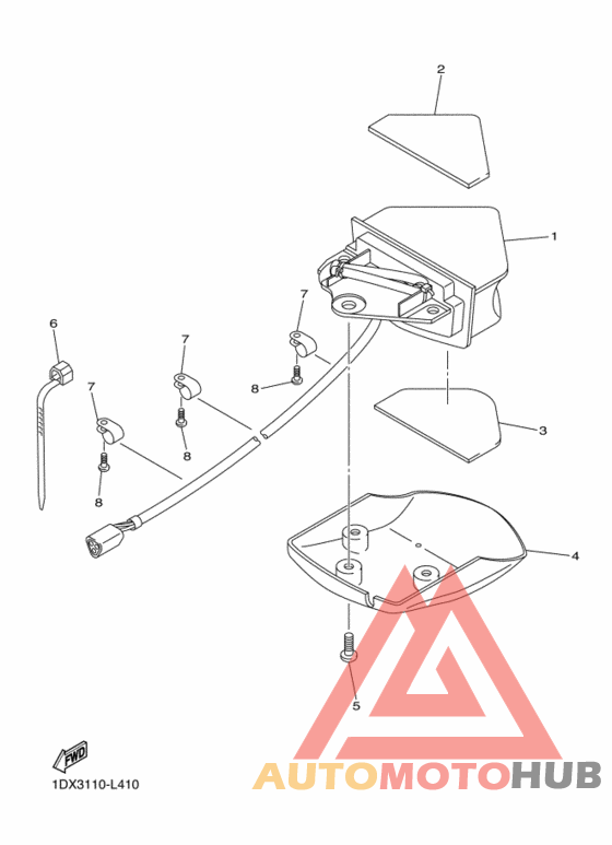Taillight unit ass`y