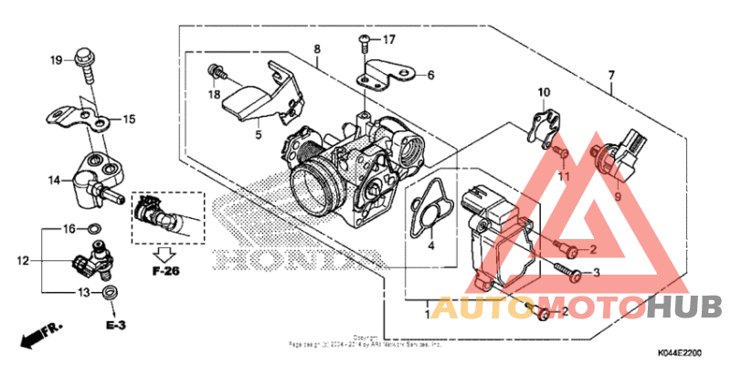 Корпус Дросселя