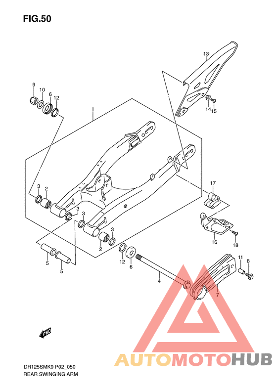 Маятник задний