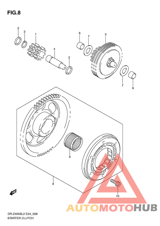 Муфта стартера