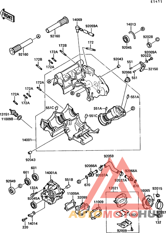 Crankcase(1/2)