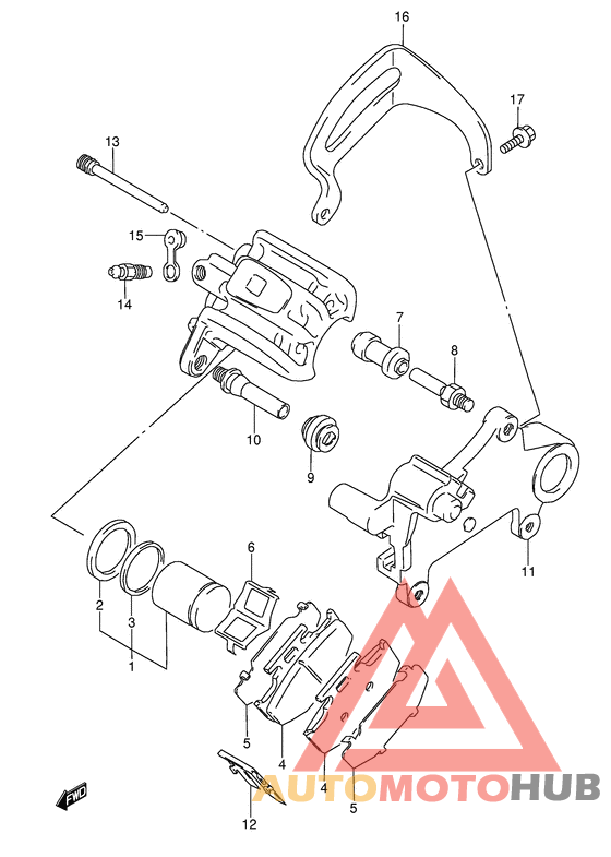 Задний суппортs