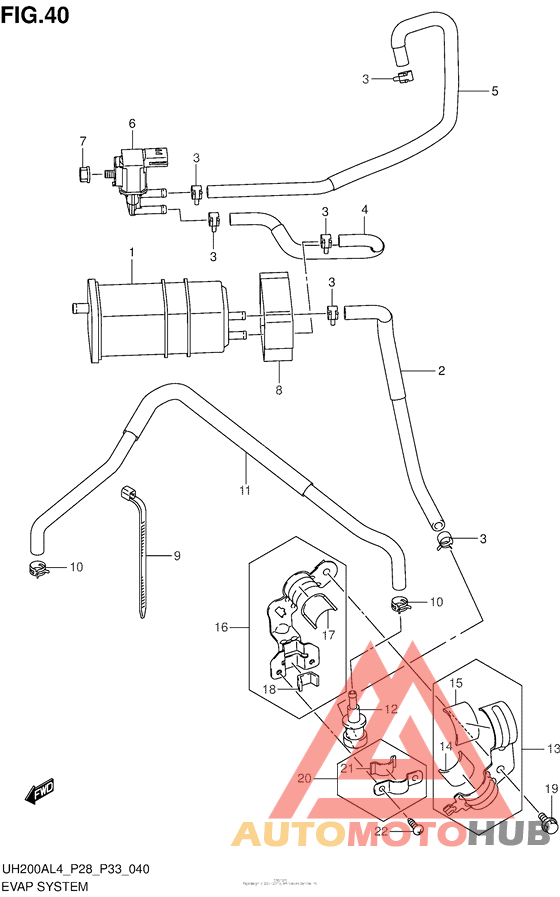 Evap System (Uh200Al4 P33)