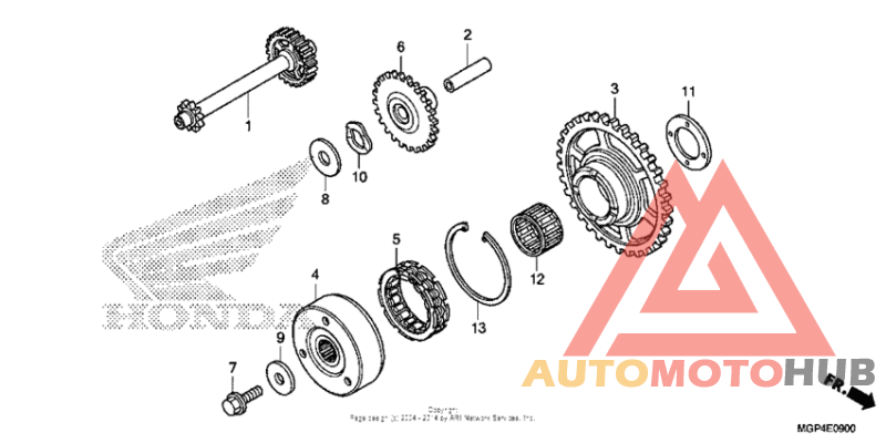 Муфта стартера