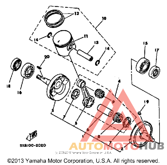 Коленвал,поршни