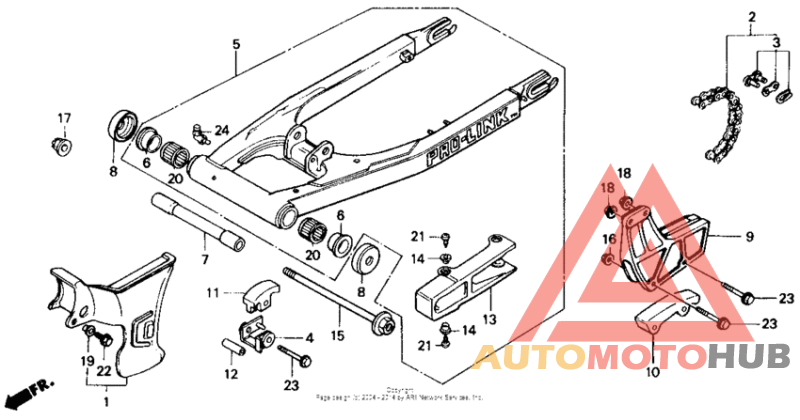 Swingarm 84-85