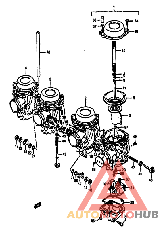 Carburetor assy