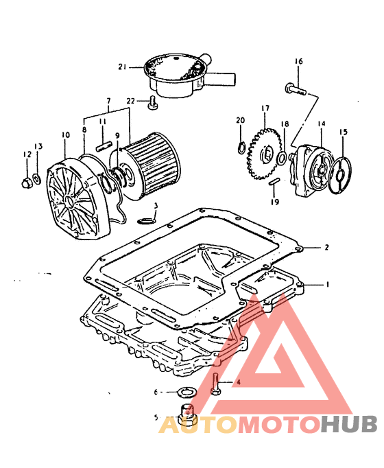 Oil pump - oil filter