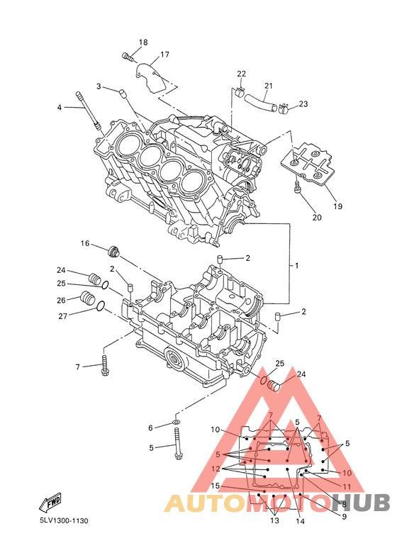 Картер двигателя