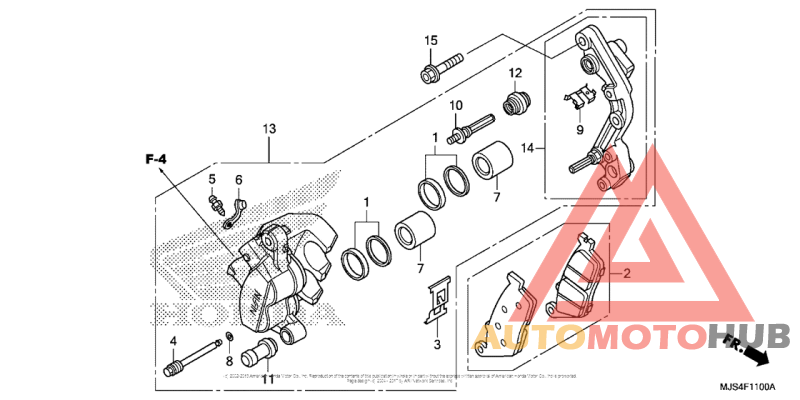 Front Brake Caliper (1)