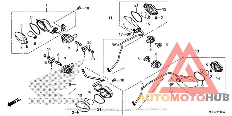 Задний фонарь