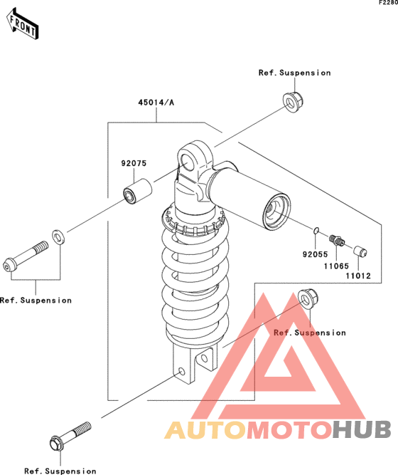 Shock absorber(s)(b7f/b8f)