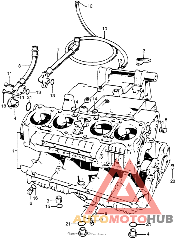 Картер двигателя