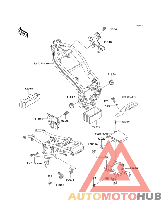 Рама ,крепежные детали