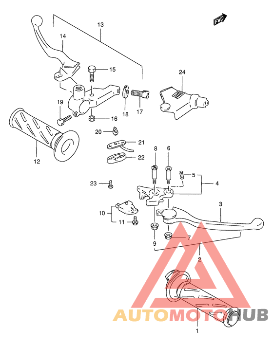 Рулевой рычаг