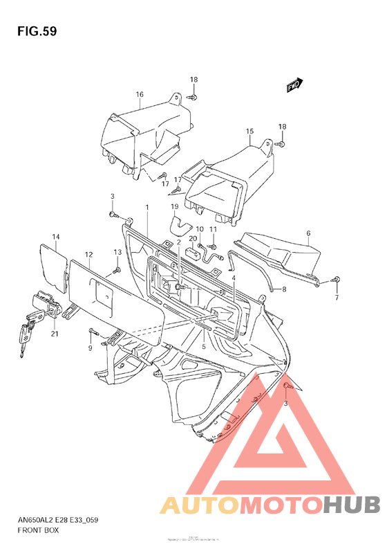 Front Box (An650A L2 E33)