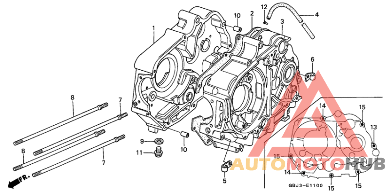 Картер двигателя