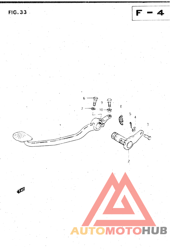 Передний суппорт