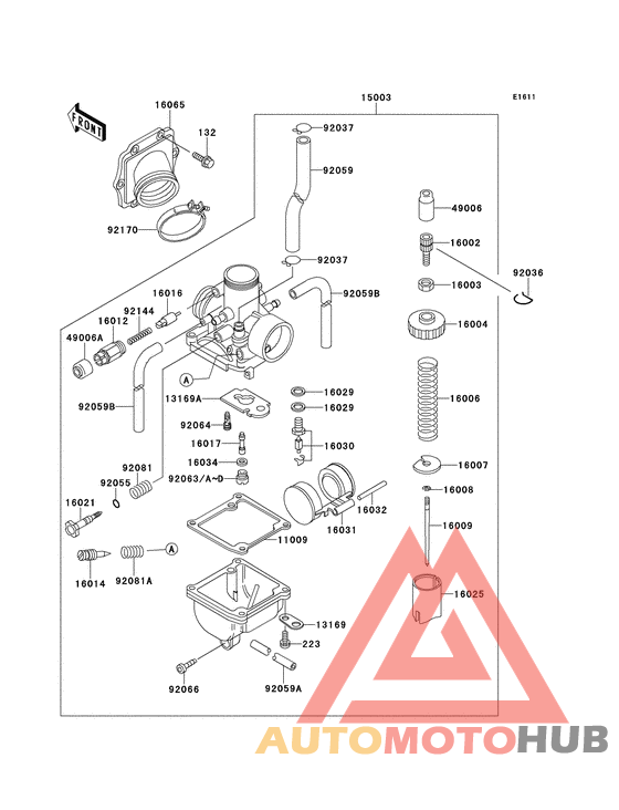 Carburetor assy
