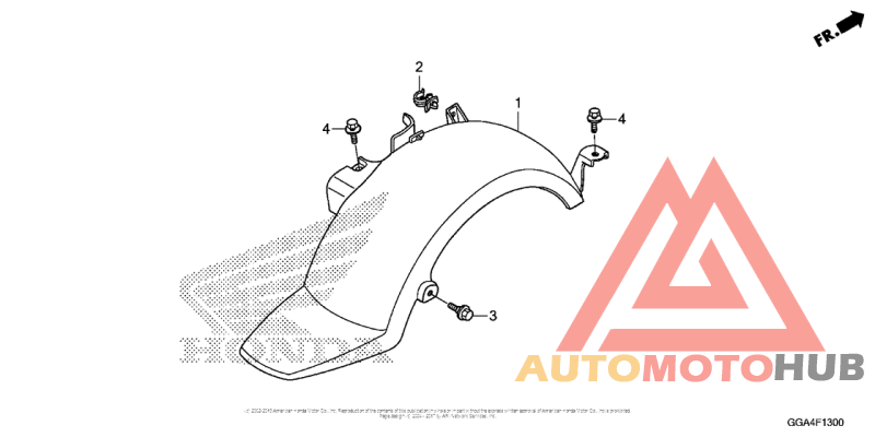 Задний бампер