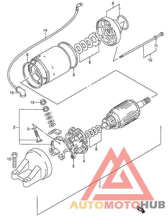 Стартерный мотор