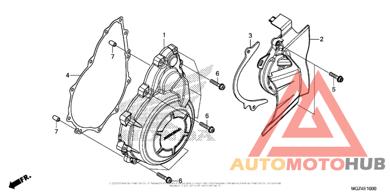 Крышка генератора