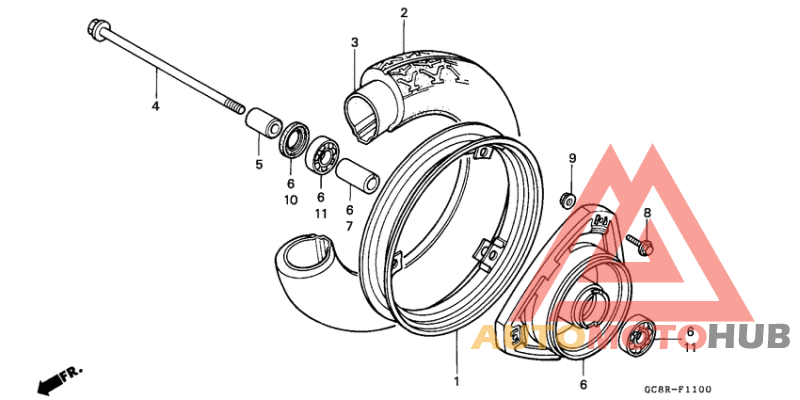 Transom + tube