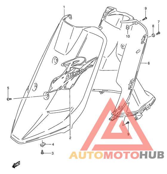 Щиток облицовочный