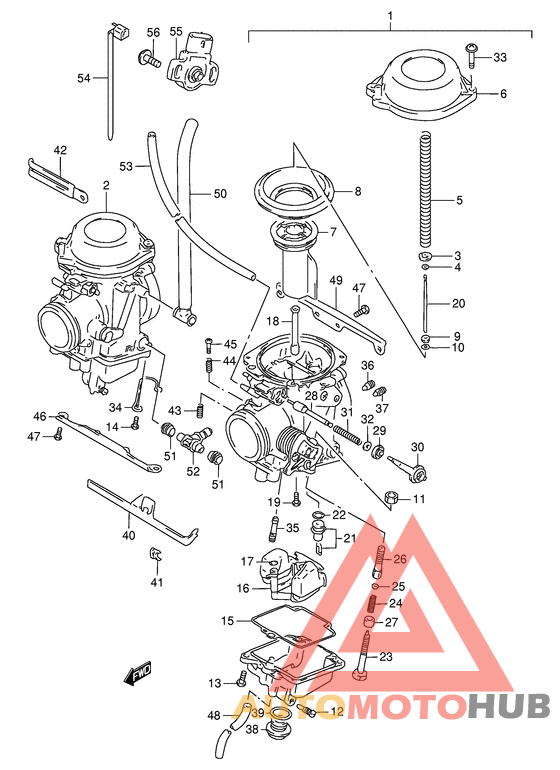 Carburetor assy